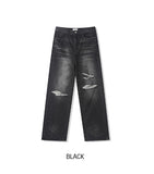 Hetz Damage Wide Denim Pants