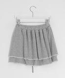 Mokan Lace Tiered Layered Mini Skirt