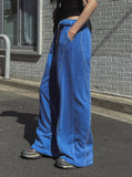 pigment line wide banding pants