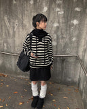 Etsu suede ribbon mini skirt