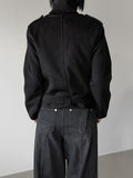 Naples double-breasted short coat
