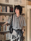 Kao Crochet Half Shirt