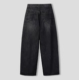 Blaze Catbrush Wide Denim Pants