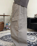 Hedy Curved Cargo Cotton Pants