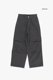 Senj over parachute snap denim pants
