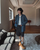 Gody Non-Fade Bermuda Denim Pants