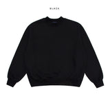 Brushed Half Neck Overfit Sweatshirt