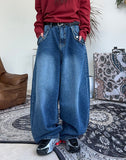 Lyle Pocket Brush Denim Pants