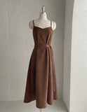 Crea Bustier Flare Long One Piece