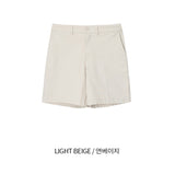 Span banding cotton shorts