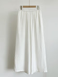 Bena Linen Sleeveless Banding Pants Set