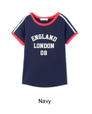 Elkie Ringer Track Short Sleeve T-shirt