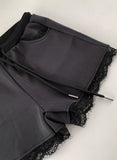 Lace Trimming Shorts