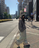 Glyn Wool Loose Fit V-Neck Raglan Long Knit