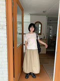 Munita Banding Balloon Long Skirt