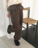 [Brushed Lining] Shover Leopard Chiffon Layered Tiered Jogger Pants