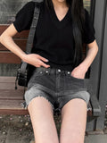 Fog Black Shorts