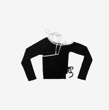 Joy Choker Wrap T-shirt
