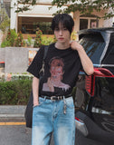 Lua Texture Bowie Short Sleeve T-shirt