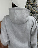 Vence High Neck Crop Hood Zip-Up