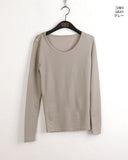 Hit Unbalanced Off-Shoulder Snap Long Sleeve T-Shirt