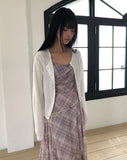 Kyuren Check Sleeveless Long One Piece