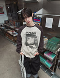 Vision Color Matching Raglan Long Sleeve