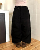 Daven Cotton Wide Snap Cargo Long Pants