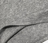 Slim wear fit rib one piece