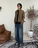 Mark Curved Dart Denim Pants