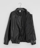 Bultub Crop Leather Jacket