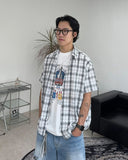 Kaylee Checkered Short-Sleeved Shirt