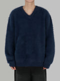 Mohair Vneck knit