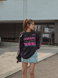 Pink point yamaha two-type long-sleeve