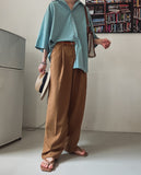 Lander side banding slacks