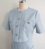 Laurent Tweed H-Line Long One Piece