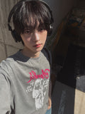 Velod Crop Printing Short Sleeve Tee