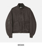 Lauto Washed Bomber Jacket