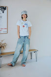 Dolphin Pop Crop Short Sleeve Tee