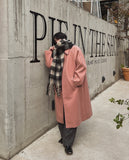Winter romantic Raglan coat