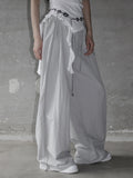 Mepho Pintuck Nylon Rivet Pants