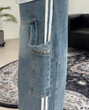 Belloz Track Walk Denim Pants
