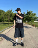 Cyven Cargo Bermuda Denim Pants