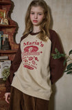 Creamy Candy Raglan Sweatshirt