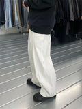 Buttoned Bijo Line Pants
