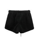 Boucle Fur Dumble Casual Shorts