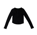 Slit Tencel Long Sleeve