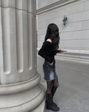Fiction Ring Side Belt Shoulder Bag