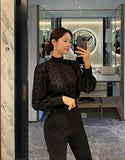 Enzua Lace Tie Blouse