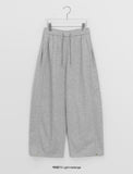 The Boom Snap Button Cotton Banding Wide Pants